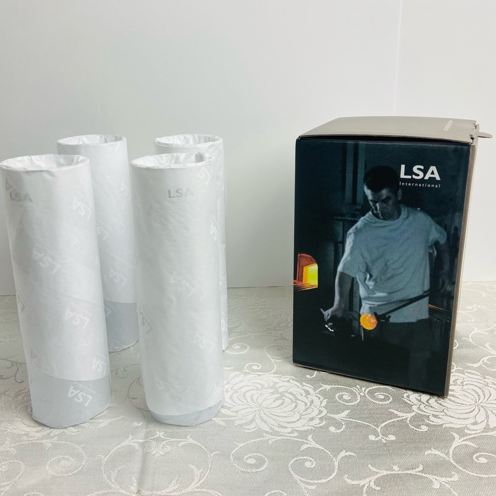 LSA International Long Drink Glasses 4pc. Highball - Picture 5 of 10